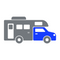 icon of RV & camper